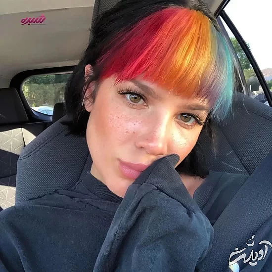 رنگ مو رنگین کمانی